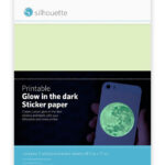 Printbaar Glow in the Dark Sticker Papier | 2 vellen