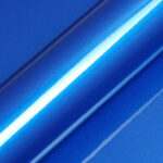 Midden Blauw Glans | Glitter Vinyl | A4 formaat | 21cm x 30cm