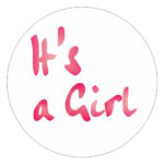 Sluitzegel | “It’s a Girl”