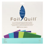 We R Memory Keepers | Foil Quill Folie Rol | 30,5×30,5cm | Peacock