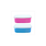 Blauw / Roze | Lunchbox
