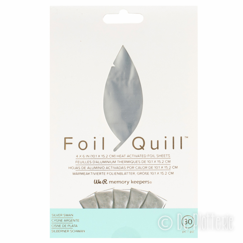We R Memory Keepers | Foil Quill Folie | Silver Swan