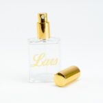 Luxe Parfumflesje | Helder Glas met Goudkleurige Spraydop | 60ml