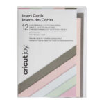 Cricut Joy | Inserts Cards | 12-pack | Pastel | Medium | (2007257)
