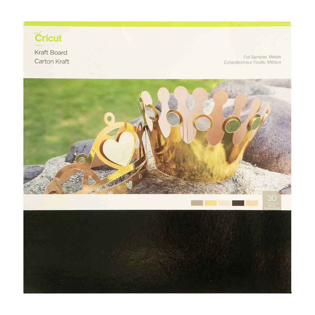 Cricut | Kraft Board Foil Metals Sampler | (2005490)