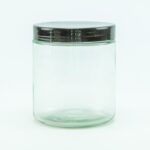 Plotterie.nl – cylinderpot-transparant-met-Zwart-schroefdeksel-740-ml