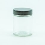 Plotterie.nl – cylinderpotje-transparant-met-zwart-schroefdeksel-80-ml