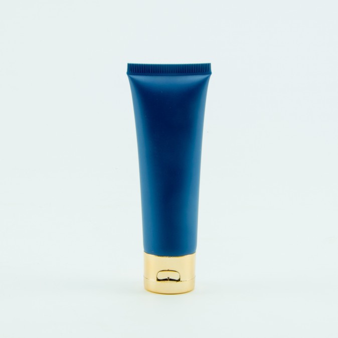 Handcrème tube | Marine Blauw met Goudkleurige dop | 50 ml