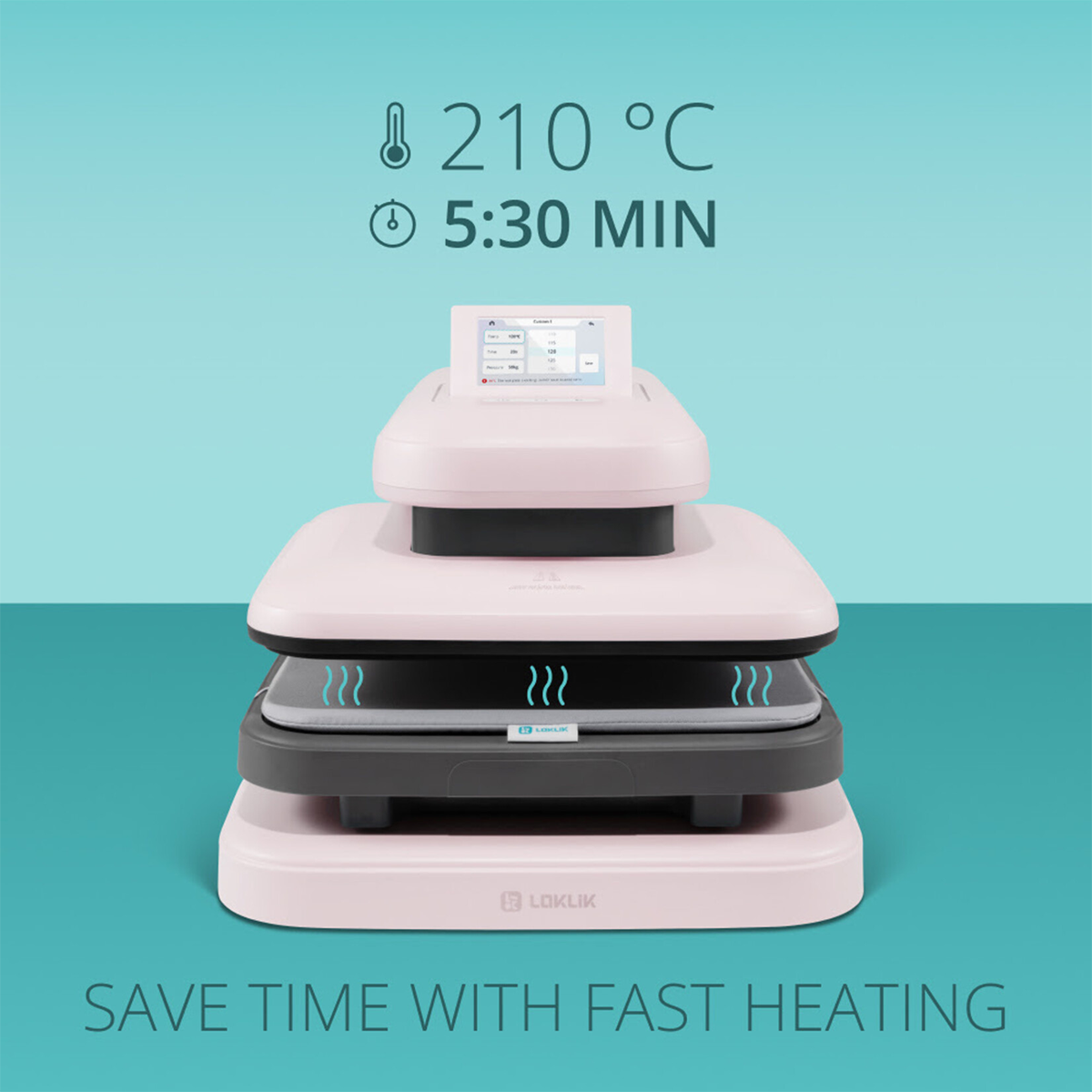 De Plotterie-Loklik Impress auto 2 smart pastel pink6